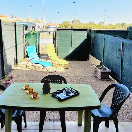 Moderne Rdc, Terrasse, Parking, Proche Mer, 500m Plage, 4 Pers, Animaux Ok - Fr-1-794-140 Apartment Canet-en-Roussillon